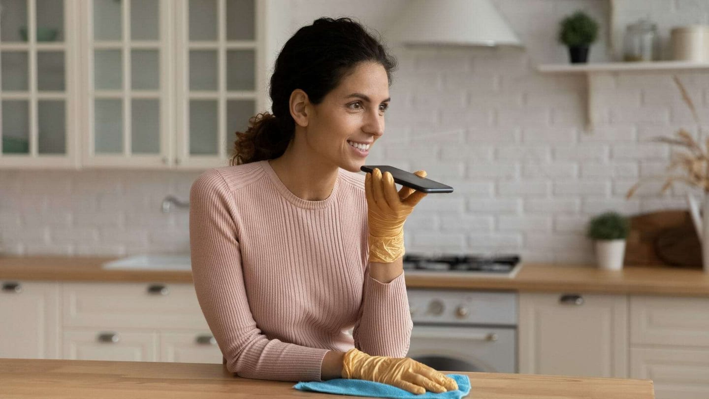 Woman wondering how to keep a clean house and work full time