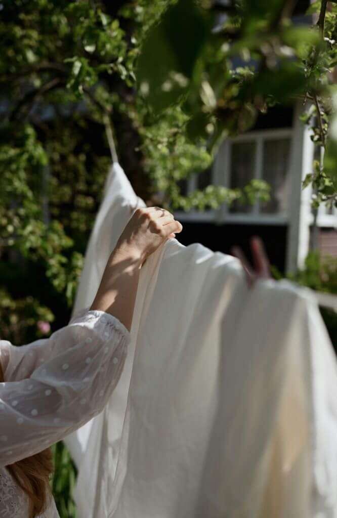 Should you wash new sheets? We tell you the benefits of line drying them.