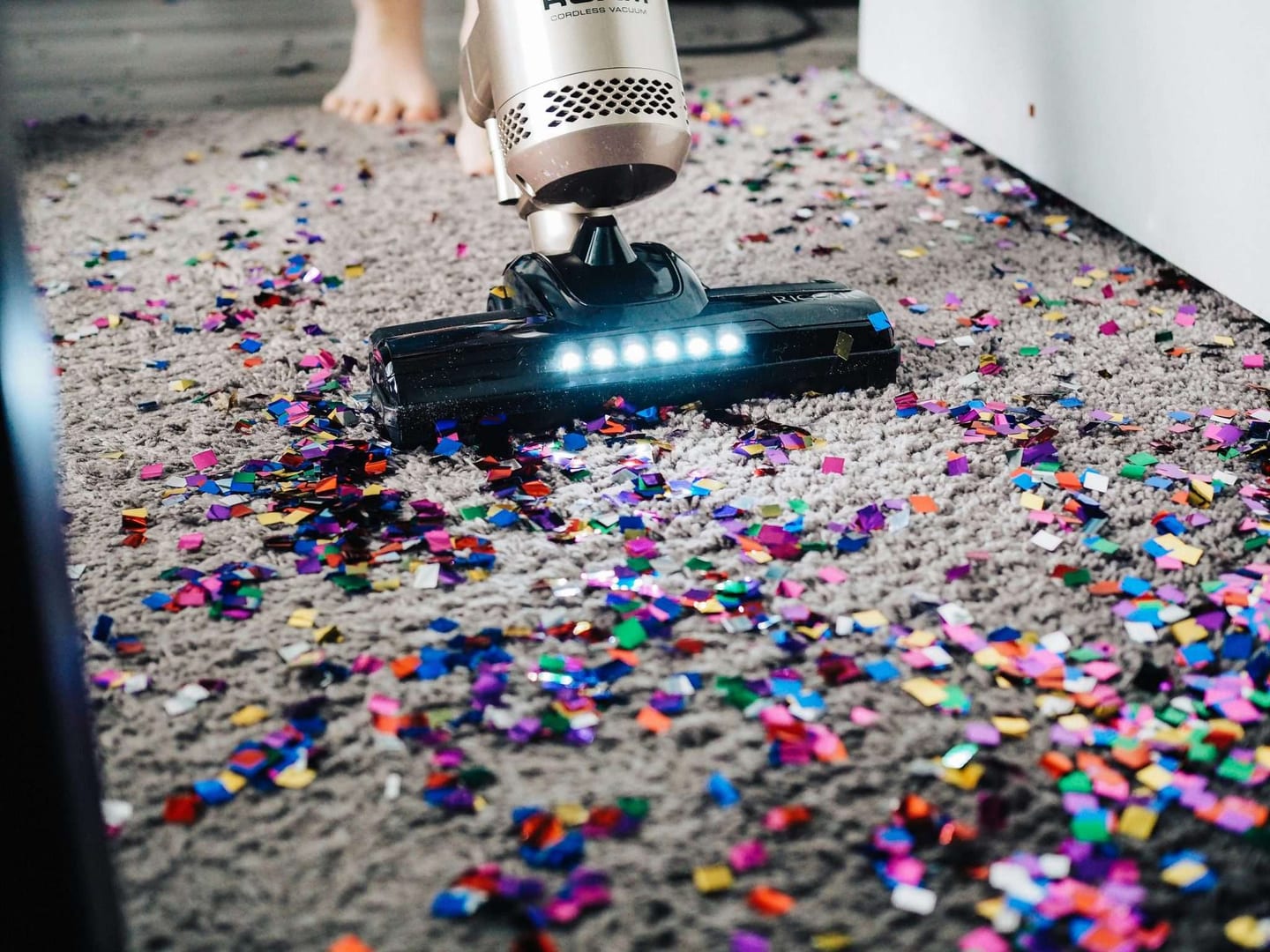 post-party cleanup